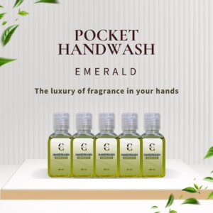 Pocket Handwash (Emerald) (Pack of 5)