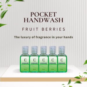 Pocket Handwash (Fruit Berries) (Pack of 5)